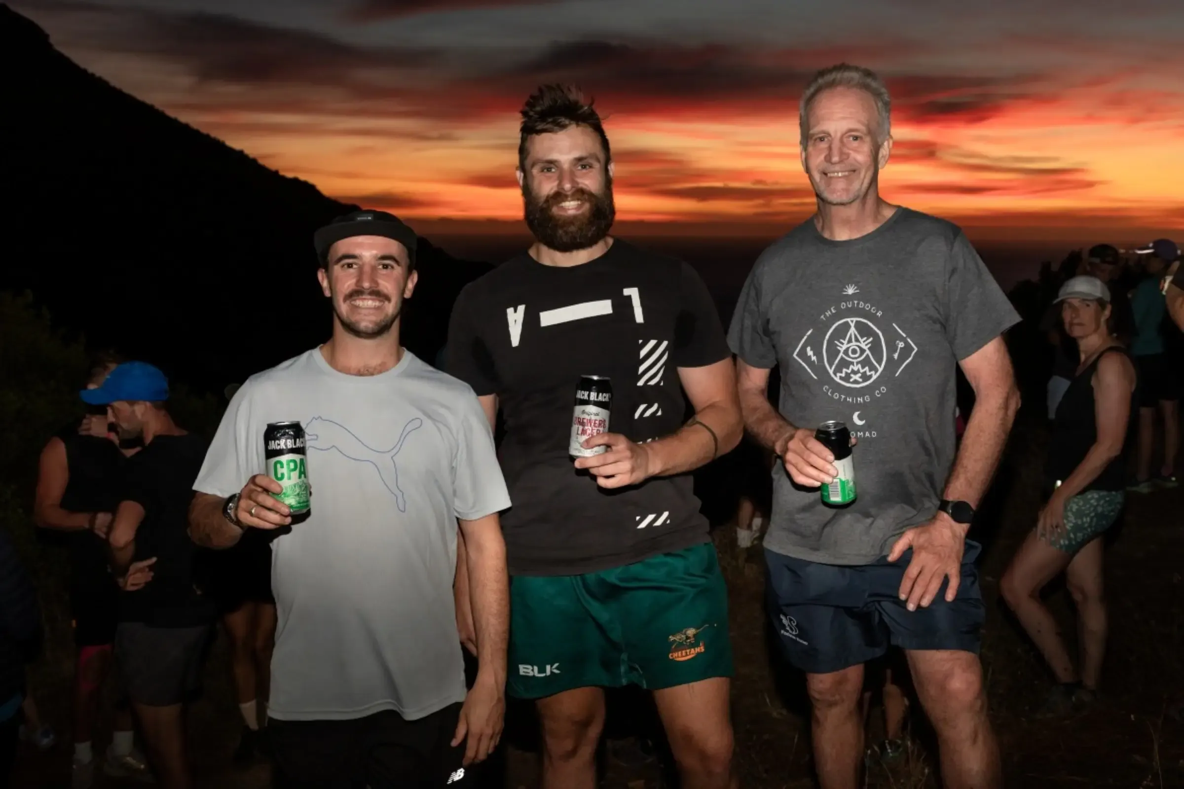 Trail Leopards Running Club based in Cape Town, where you can stick around for drinks afterwards while socialising